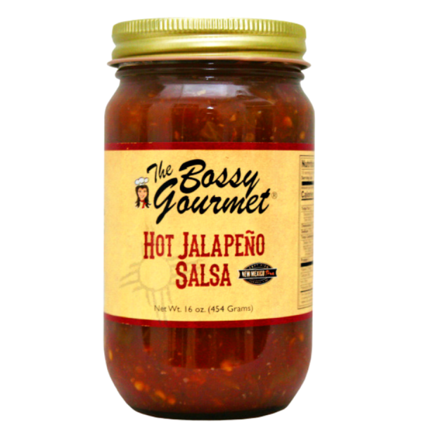 the bossy gourmet jalapeño salsa