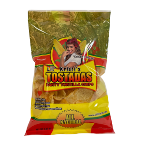 Bag of Lil Kristi's tortilla chips