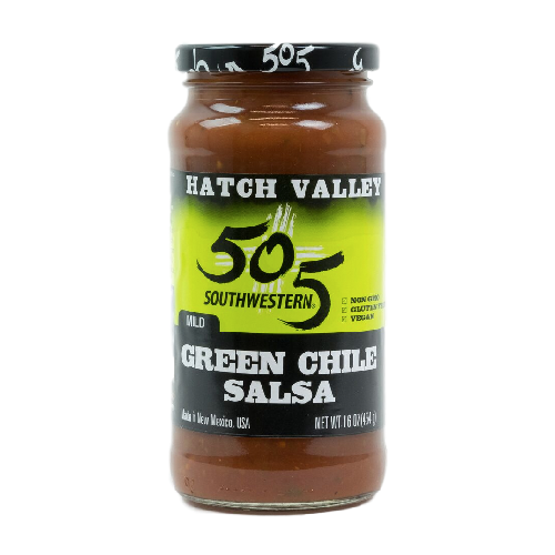 505 Southwest Hatch Valley Green Chile Mild Salsa Statewide Products