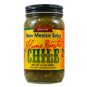nm flame roasted green chile