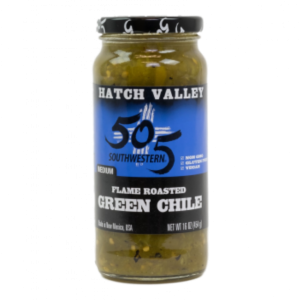 505 flame roasted green chile