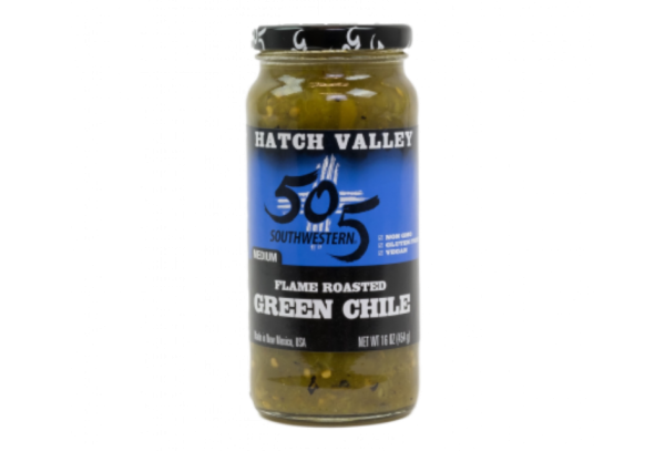 505 flame roasted green chile