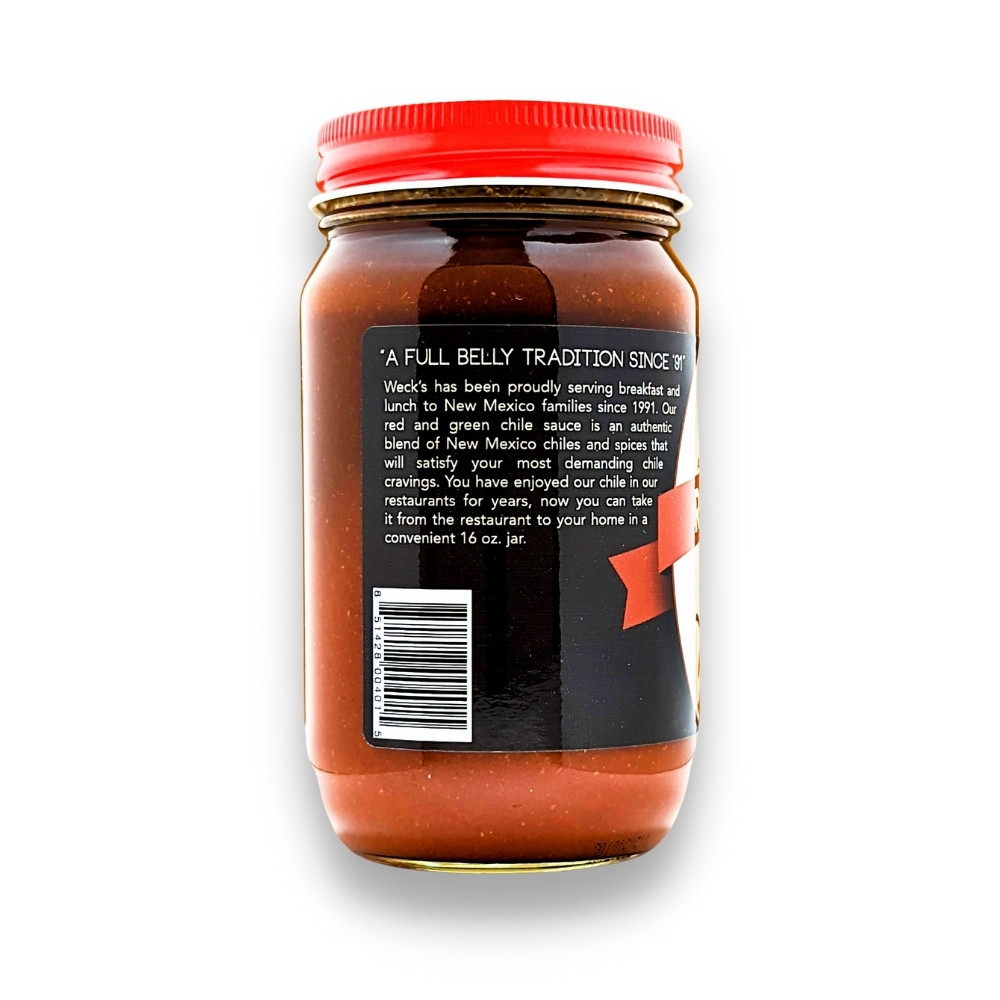nudler Måne Pligt Wecks Restaurant Red Chile Sauce - Statewide Products